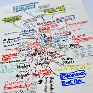 マインドマップで2024年を計画：目標設定と思考整理に役立つ効果的な活用法