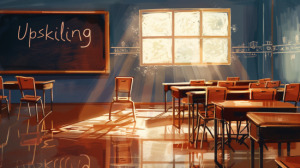 生成AIがもたらすアップスキリングの革命：社会人に必要な新しい学びの形とは？