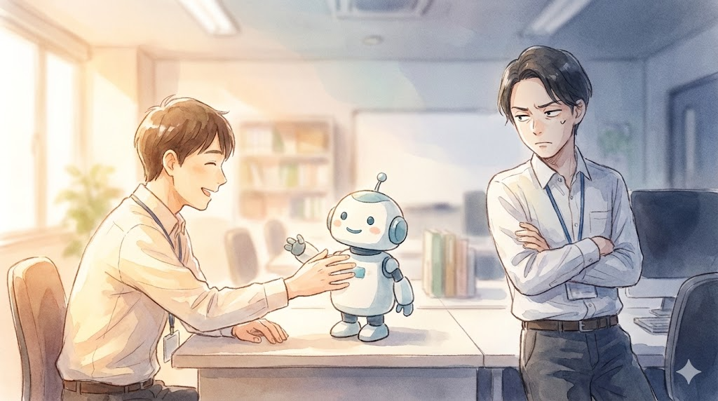 ChatGPTを「チャッピー」と呼ぶ人の心理｜親愛と冷笑、二極化する生成AI導入現場のリアル