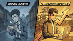 【禁断の試算】「10万円の給付金」vs「生成AIスキル」。貧困を脱出させるのはどっちだ？フェルミ推定が弾き出した年収+17万円の真実