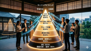 「うちの組織はAIを使えている」という錯覚。真のDX定着に必要なラーニングピラミッドの頂点