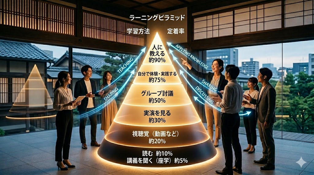 「うちの組織はAIを使えている」という錯覚。真のDX定着に必要なラーニングピラミッドの頂点