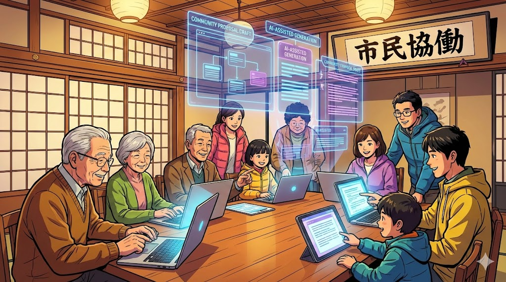 【提言】県民の声を聴く集会はもう古い。生成AIで住民自らが政策を作る課題解決ワークショップのすゝめ